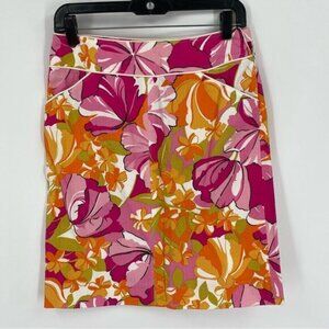 Grace Dane Lewis Petites Women’s Mini Floral Pencil Skirt size 6P